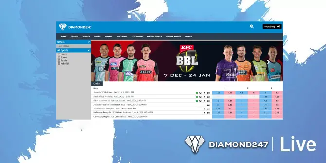 live betting at diamondexch